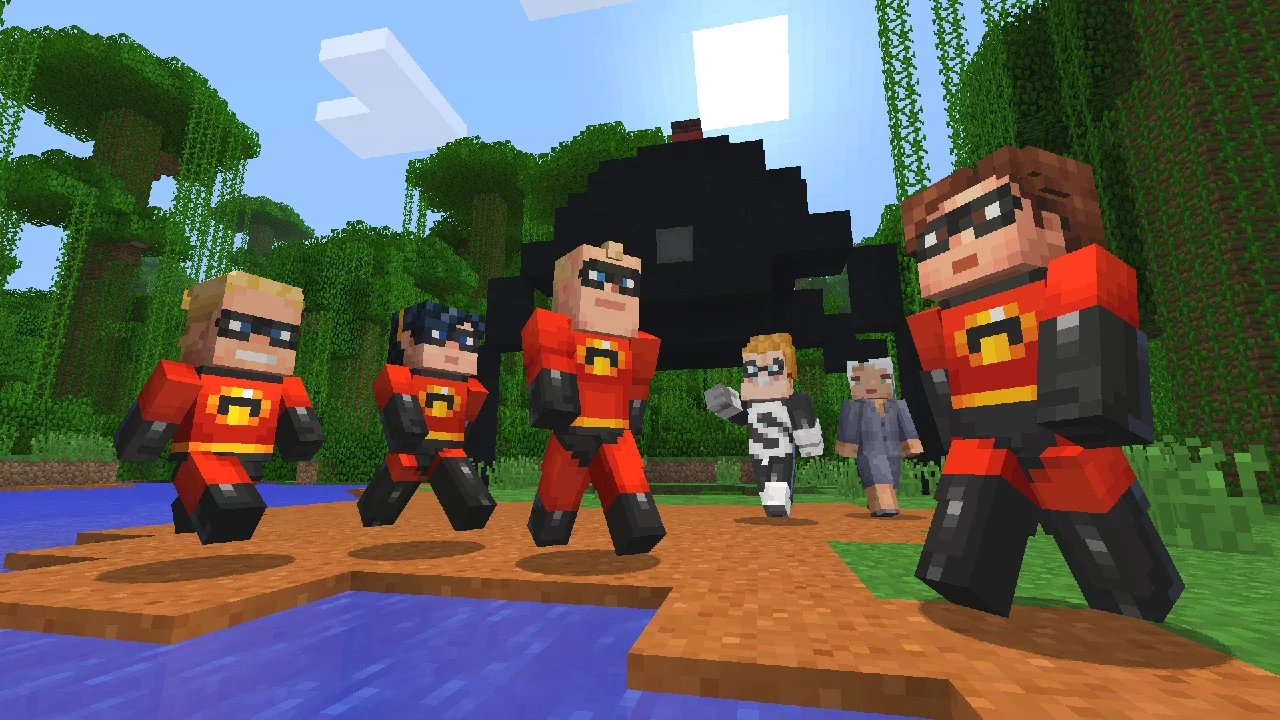Minecraft The Incredibles Skin Pack