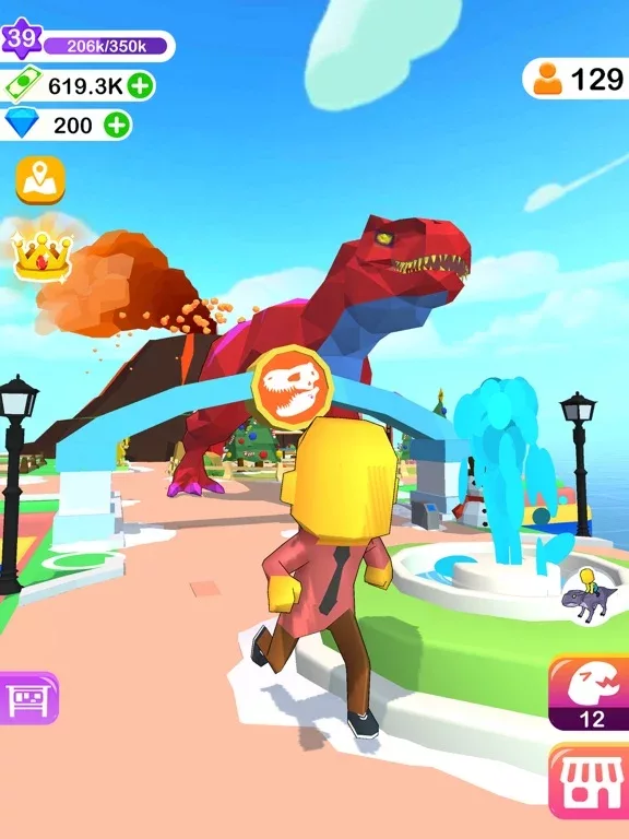 Dino Tycoon -строительная игра