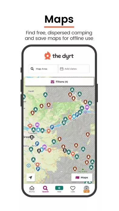 The Dyrt: RV & Free Camping