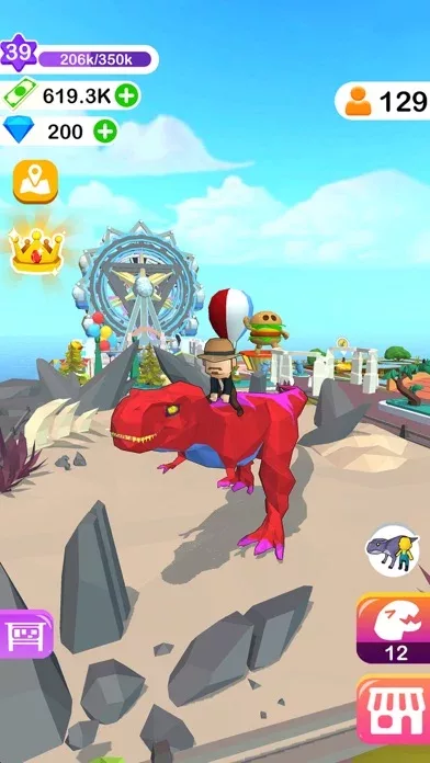 Dino Tycoon -строительная игра