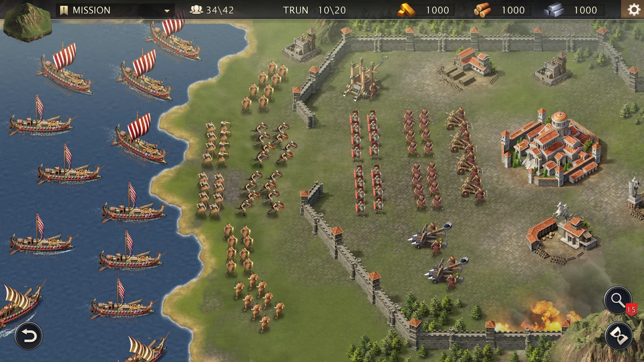 Grand War: Римские стратегии