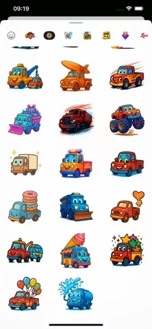 Funny Truck Decal Stickers