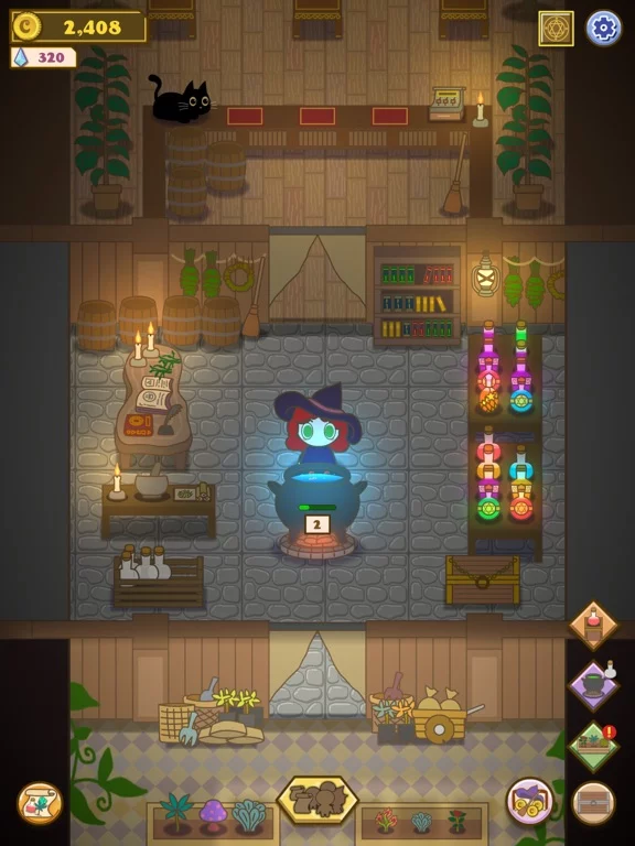 Witch Makes Potions