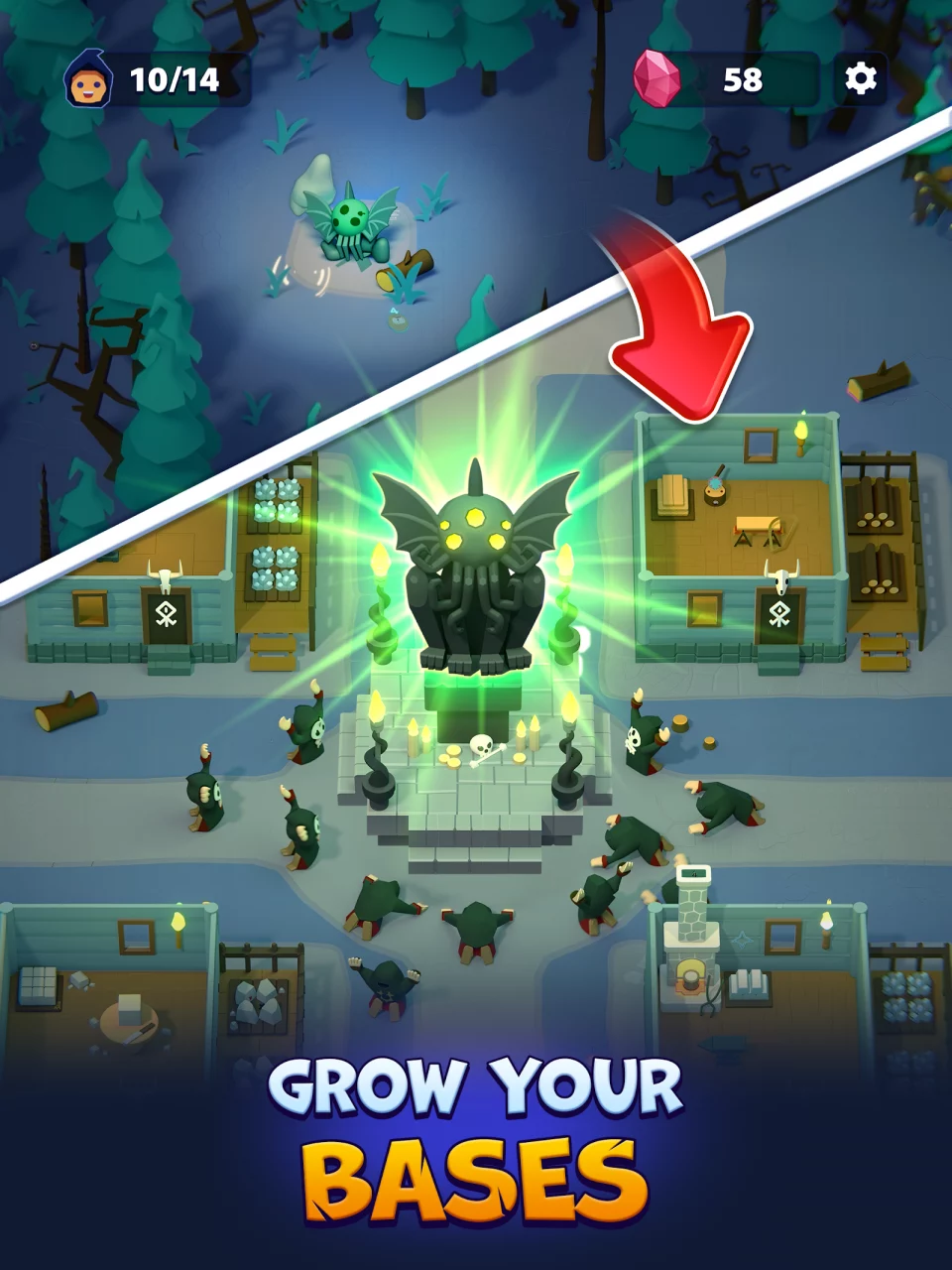 Idle Cult Empire - Evil Tycoon
