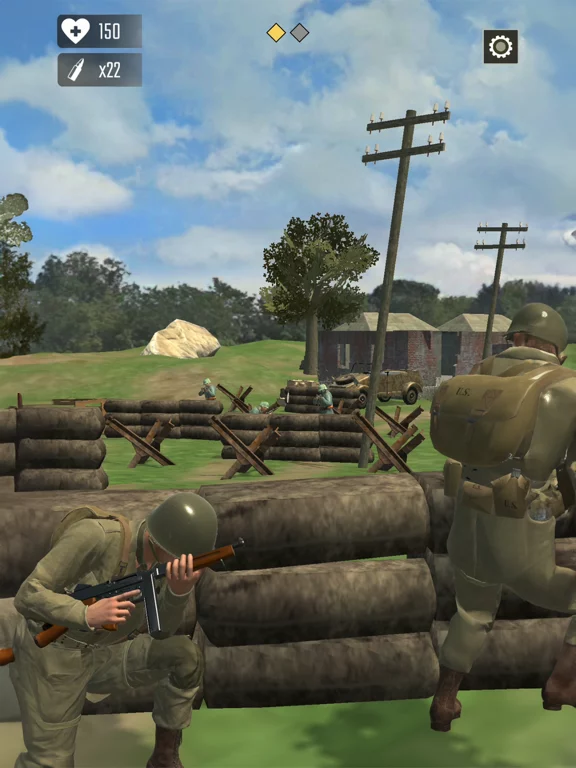Frontline Heroes: Военные игры