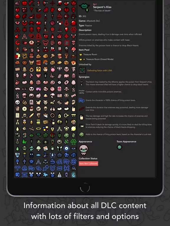 Guide+ for Binding of Isaac