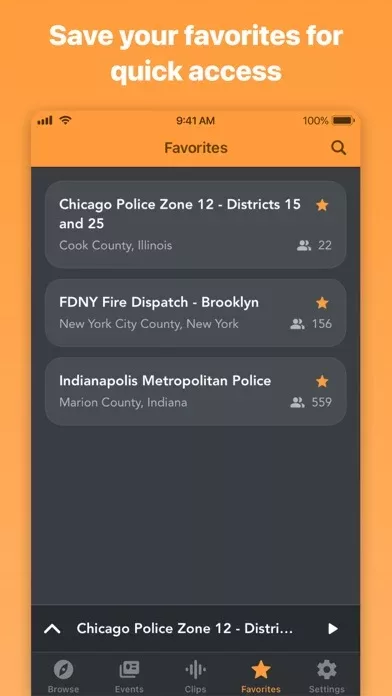 Police Scanner Radio & Fire