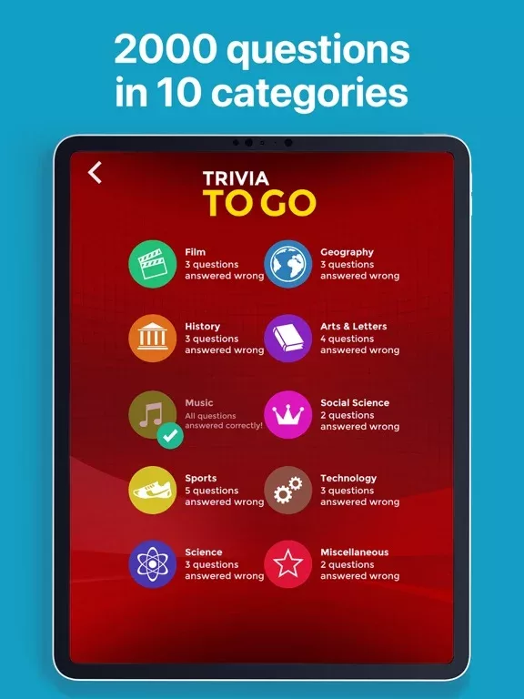 Trivia to Go - the Quiz Game