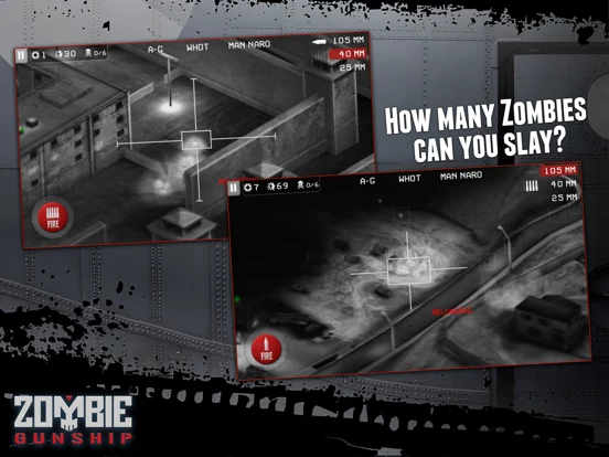 Zombie Gunship: Gun Down Zombies