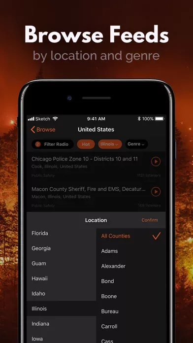 Police Scanner: Fire Radio