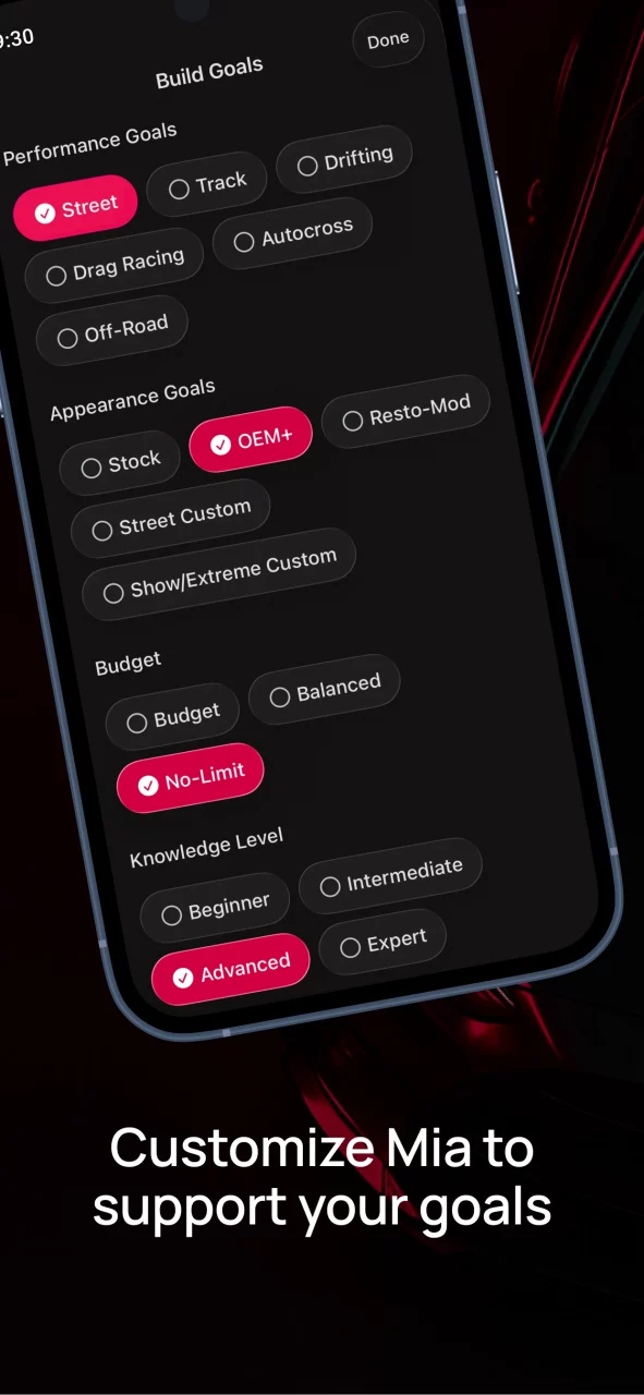 MOTORMIA: Tune & Mod Your Ride