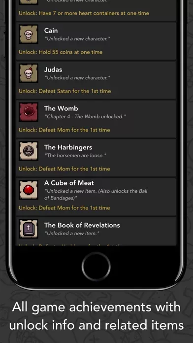 Guide for Binding of Isaac