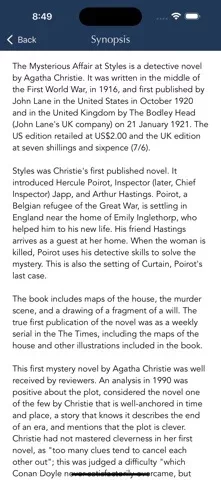 Agatha Christie Reading List