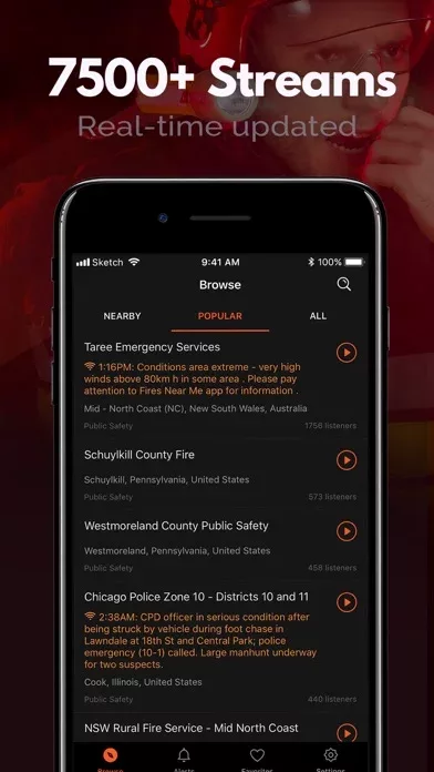 Police Scanner: Fire Radio
