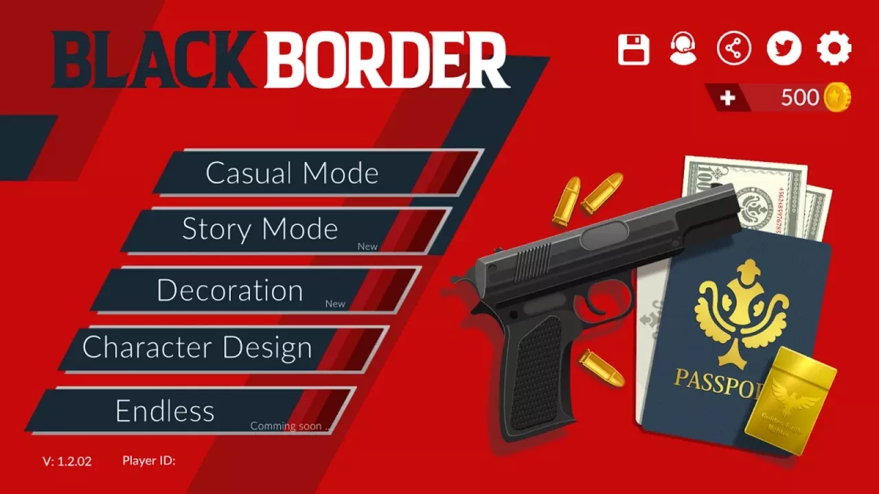 Black Border Patrol Simulator+