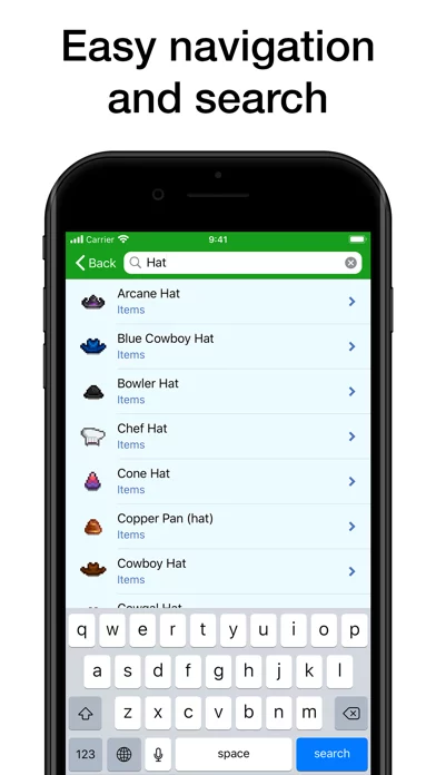 Database for Stardew Valley
