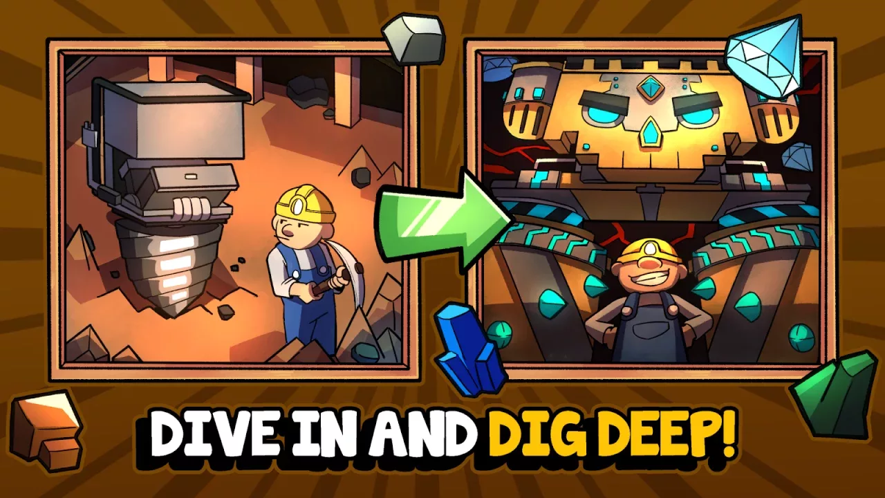 Mr. Mine: Idle Miner Town