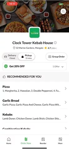 Clock Tower Kebab House,