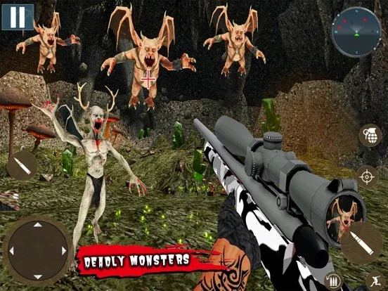 Wild Sniper Monster Game 3D