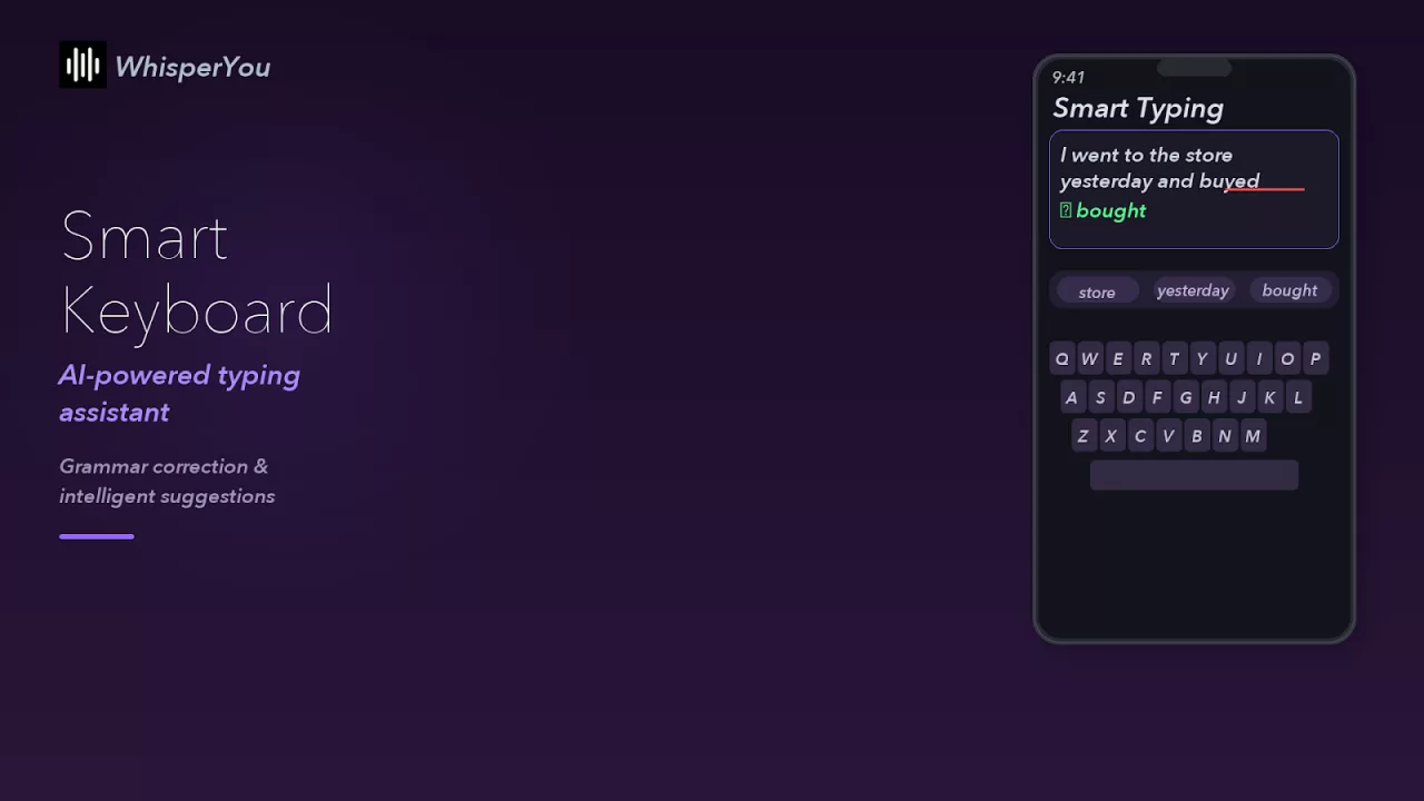 Whisper :AI Voice keyboard