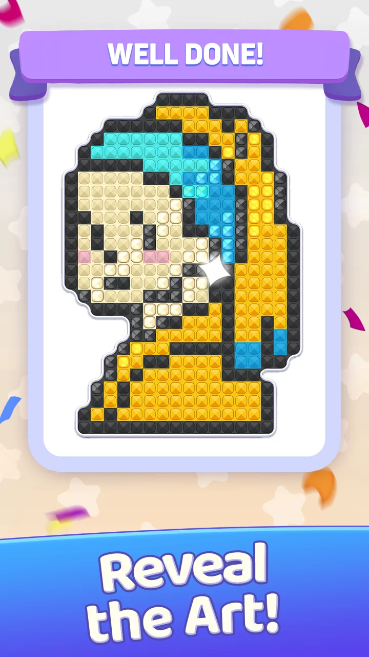 Brilliant Sort™ Diamond Puzzle