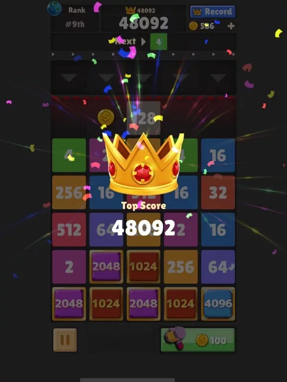 Drop The Number : Merge Puzzle