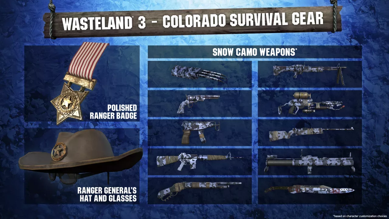Wasteland 3 - Colorado Survival Gear