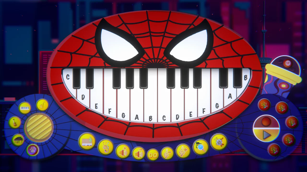 Spider Man -Baby Piano Music