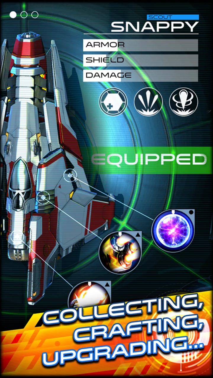 Space Galaxy Warrior Shooter