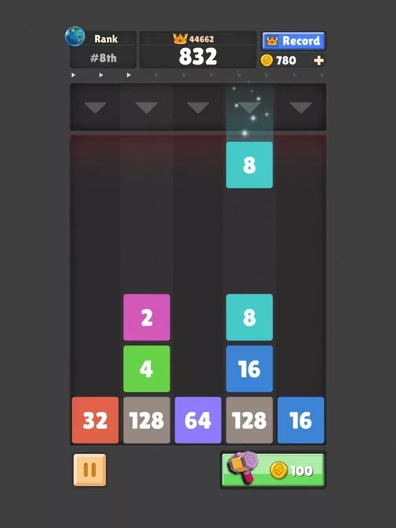 Drop The Number : Merge Puzzle