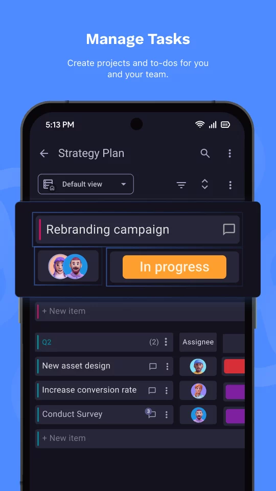Plaky — Project Management