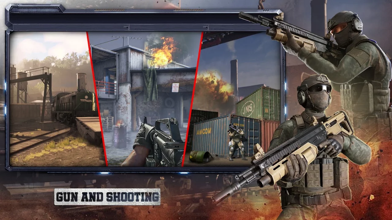 Call of Warfare FPS War Game
