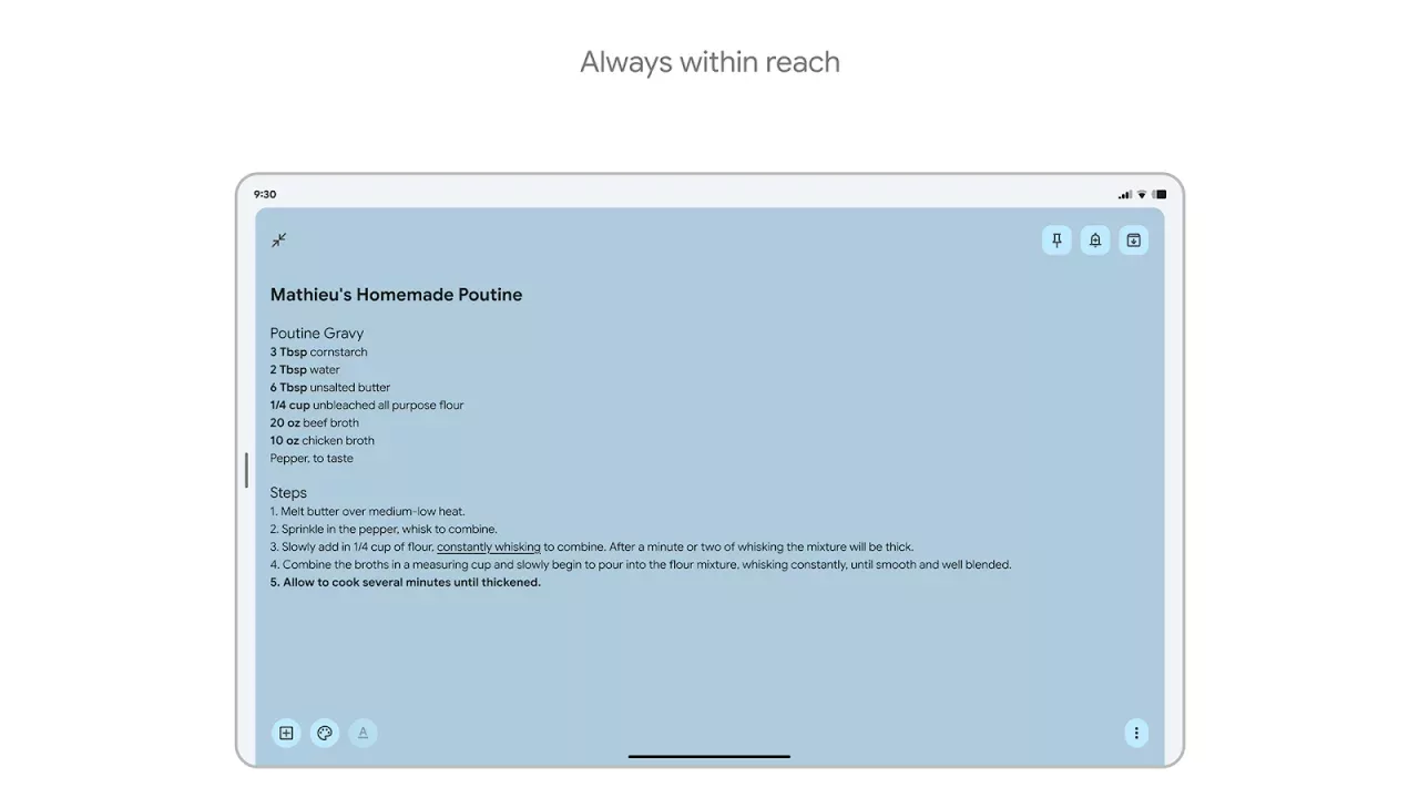 Google Keep - Notes and lists