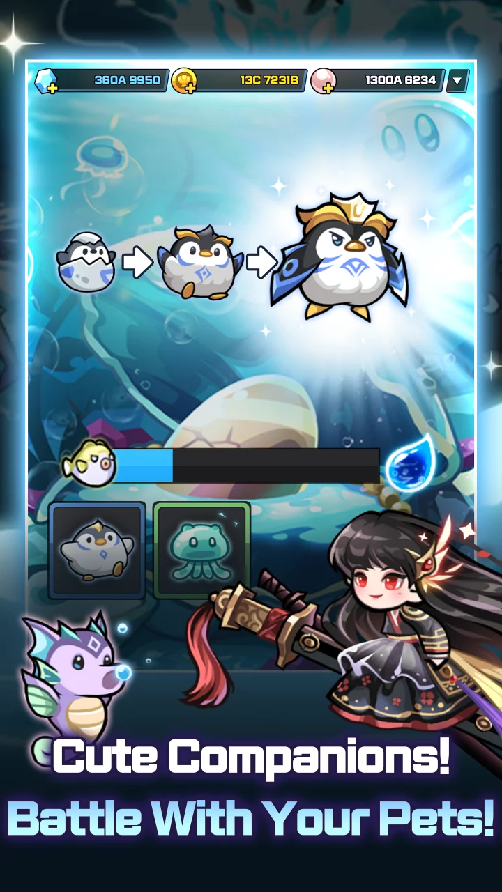 Raising Poseidon: Idle RPG