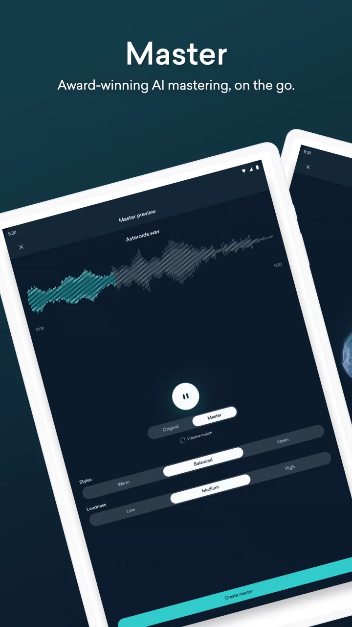LANDR - Master & Release Music