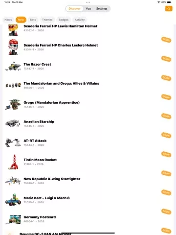 Tracker for LEGO®