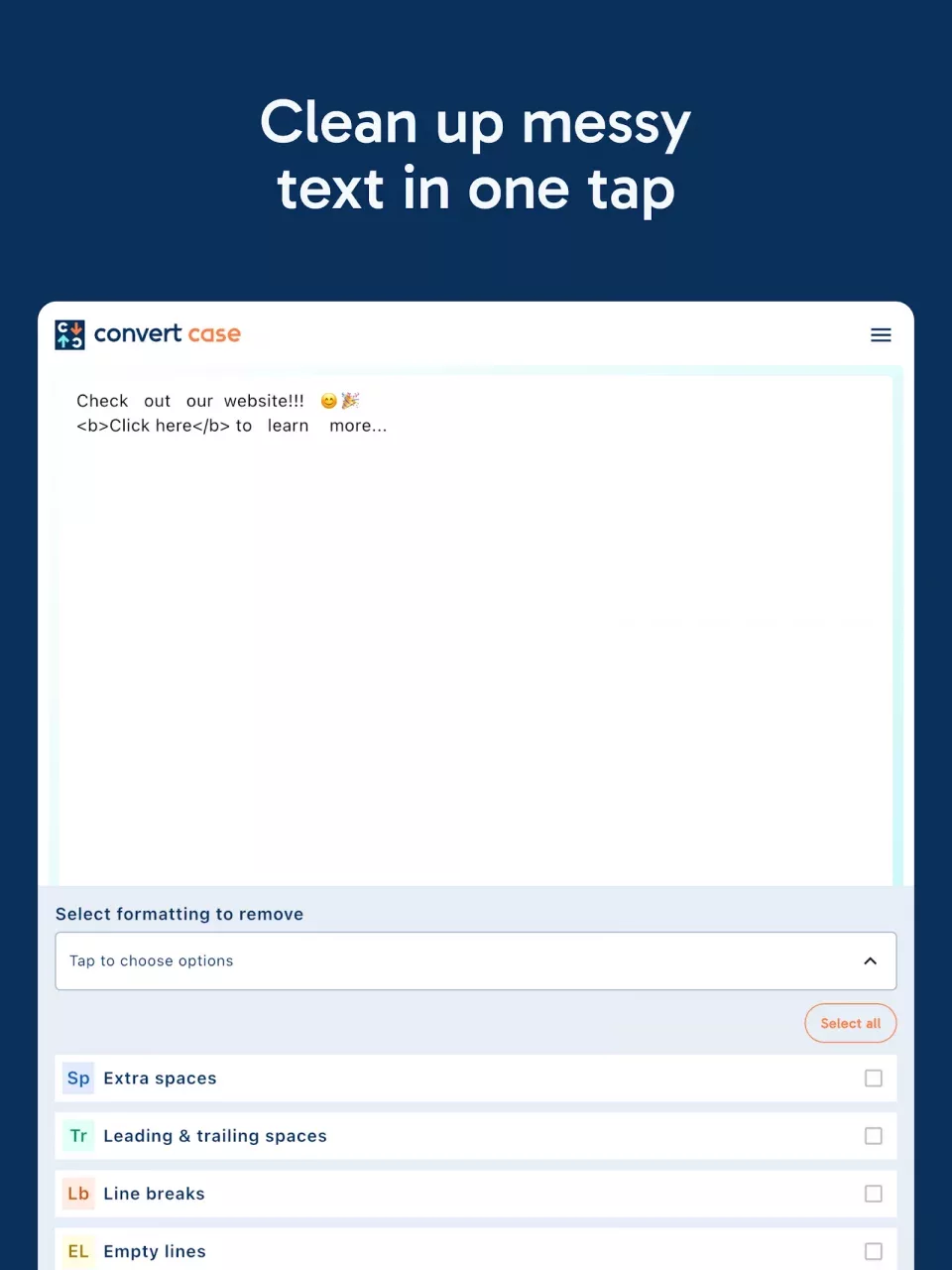 Convert Case