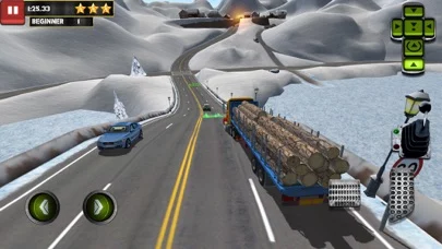 Ice Road Truck Parking Sim