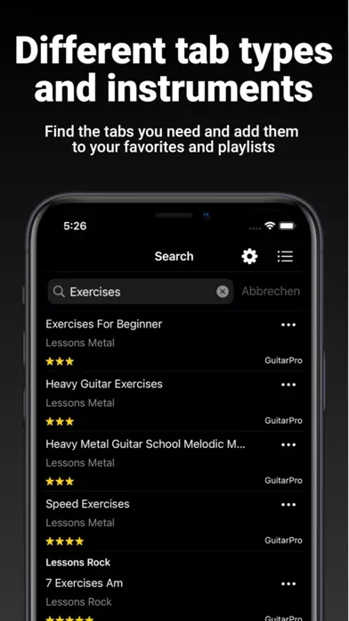 GuitarTab - Tabs & chords Pro