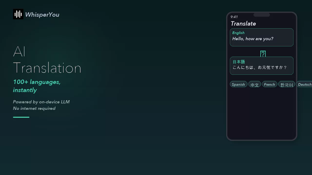 Whisper :AI Voice keyboard