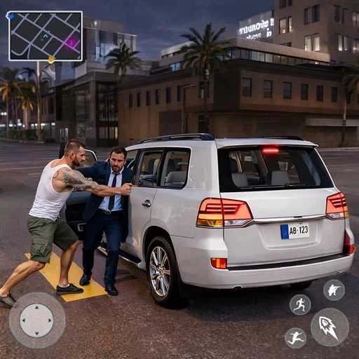 Гангстерский Город Car Games