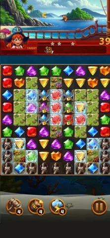 Jewels Uncharted:Match3 Puzzle