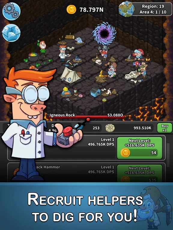 Tap Tap Dig - Idle Clicker