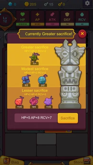 Минималистичный Подземелье RPG