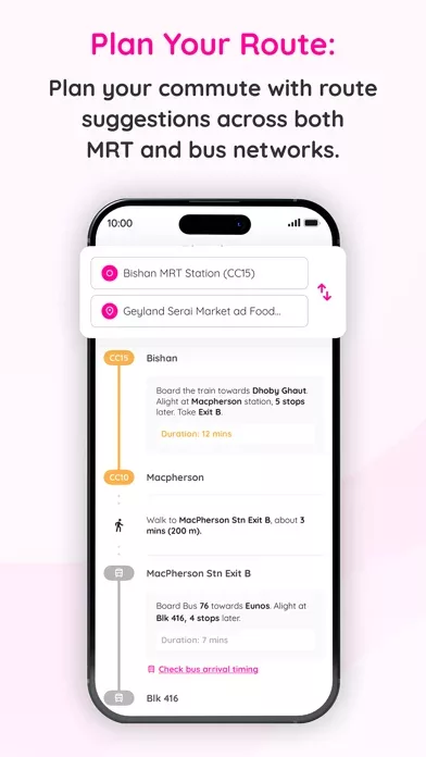 WINK+ MRT Map, Bus, Food Deals