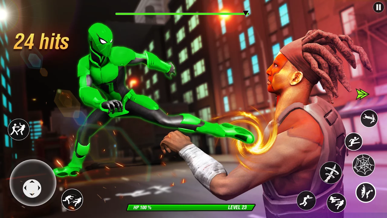 Spider Hero Robot Fighter 3
