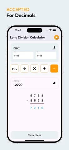 Long Division Calculators