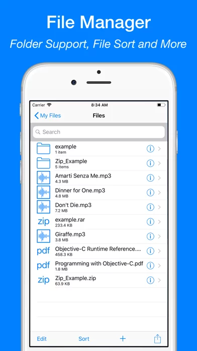 iFiles - Файловый Менеджер
