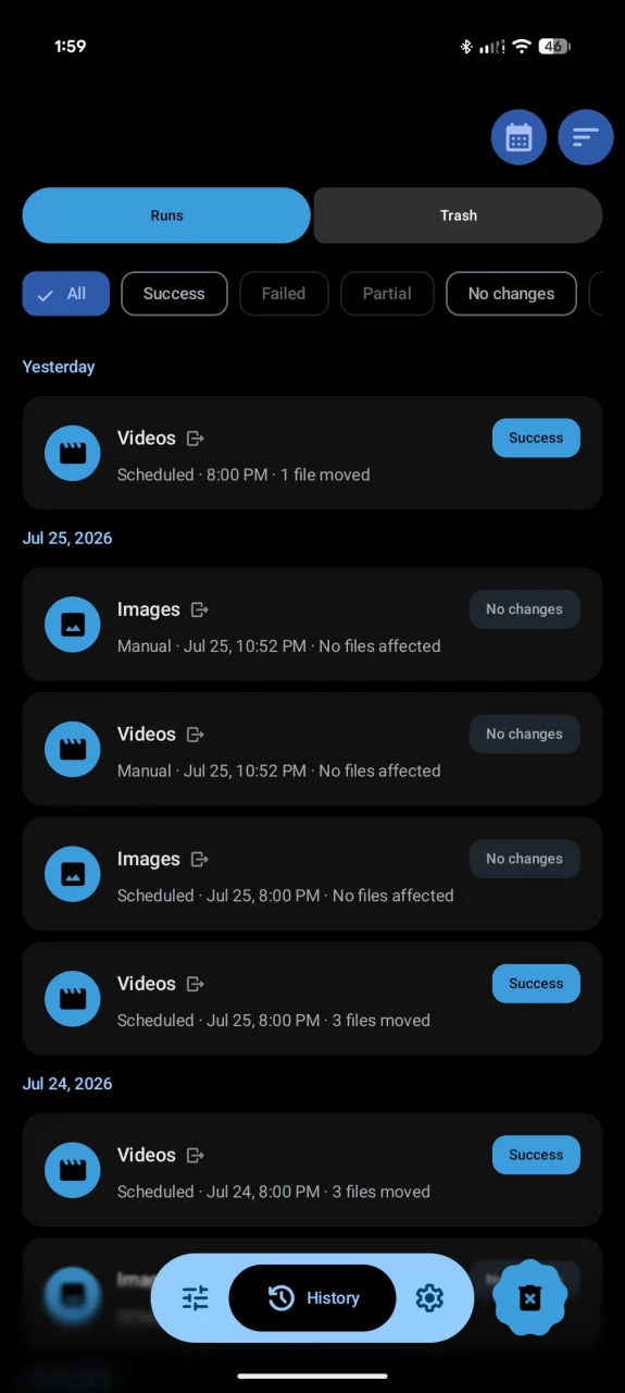 FilePipe: Auto Files Organizer