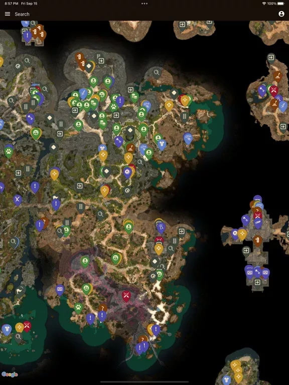 MapGenie: BG3 Map